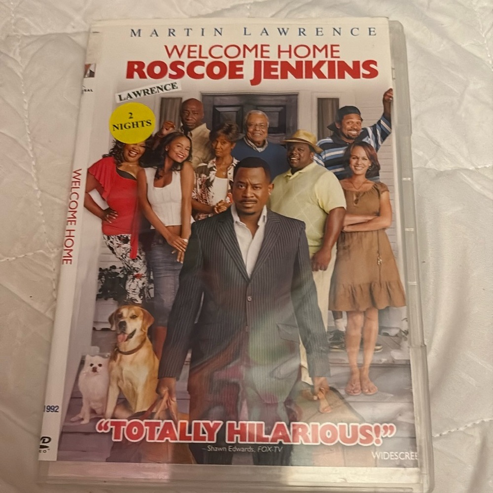 Welcome Home Roscoe Jenkins DVD